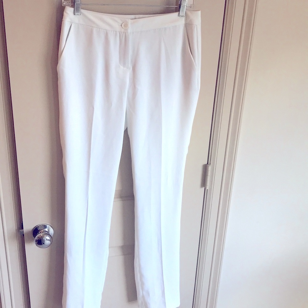 Chic White Trousers